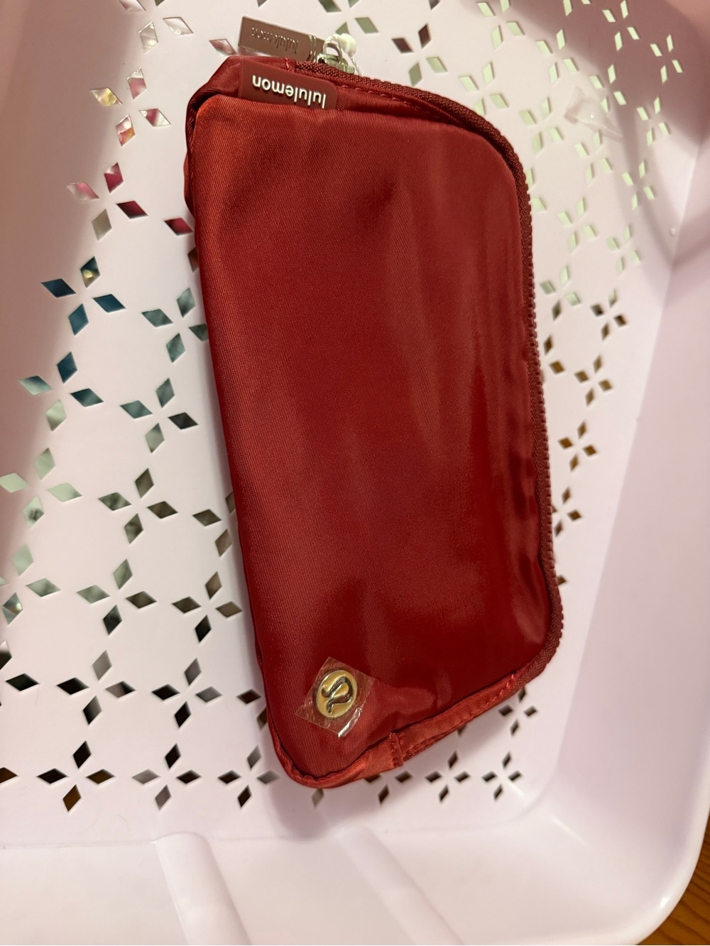 lululemon athletica Red belt bag